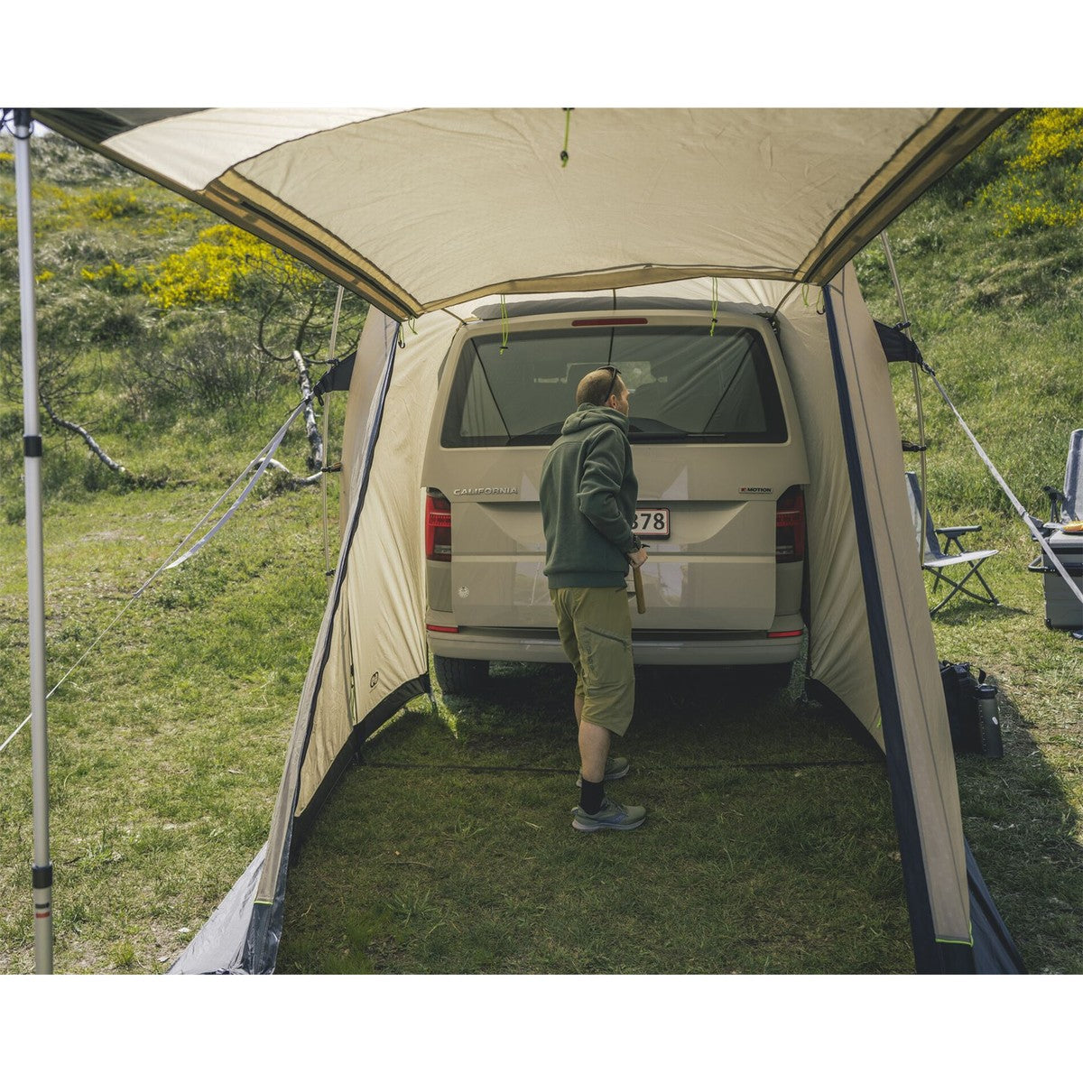 Outwell Sand Van Campervan Tailgate Rear Awning 175-205cm for VW Mercedes