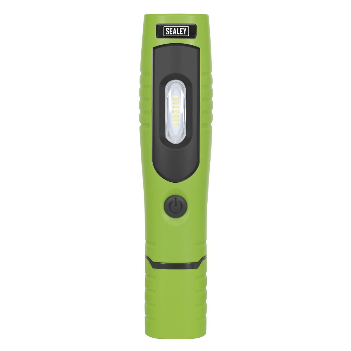 Sealey Green Rechargeable 360° Inspection Lamp 7 SMD+3W LED Lithium-ion