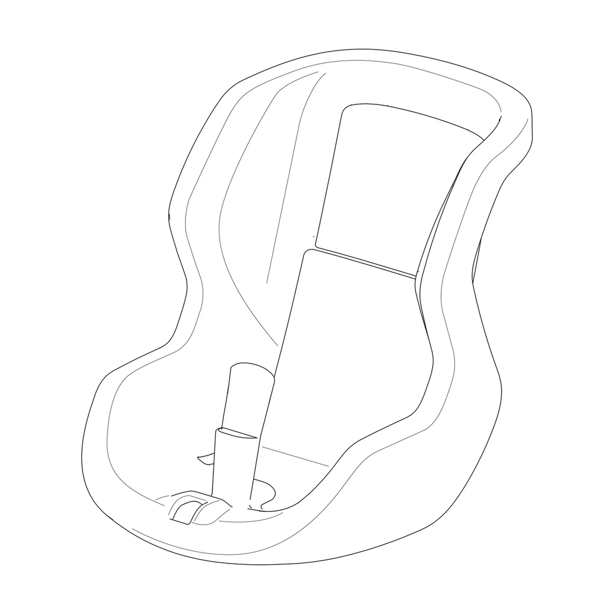 Thule Elm RWF Cover Sleeve - Spare Part - Light Gray