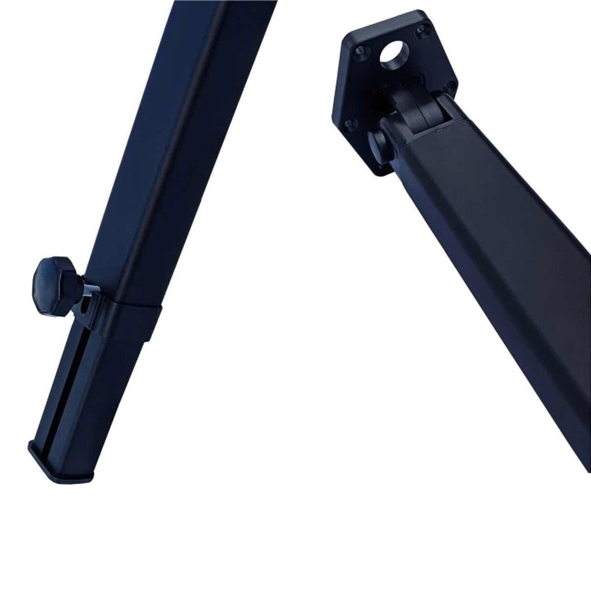 Black Adjustable Telescopic Table Legs 500 to 750mm (Pack of 25)