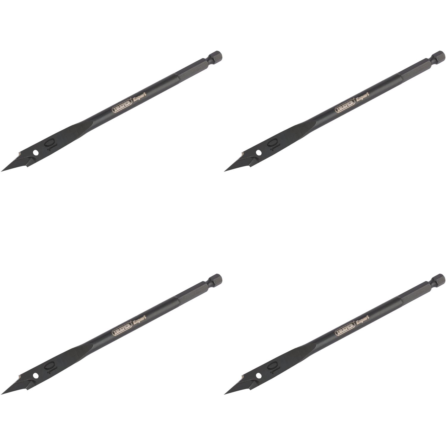 Draper Expert Flat Wood Bit, 10-32 x 150mm