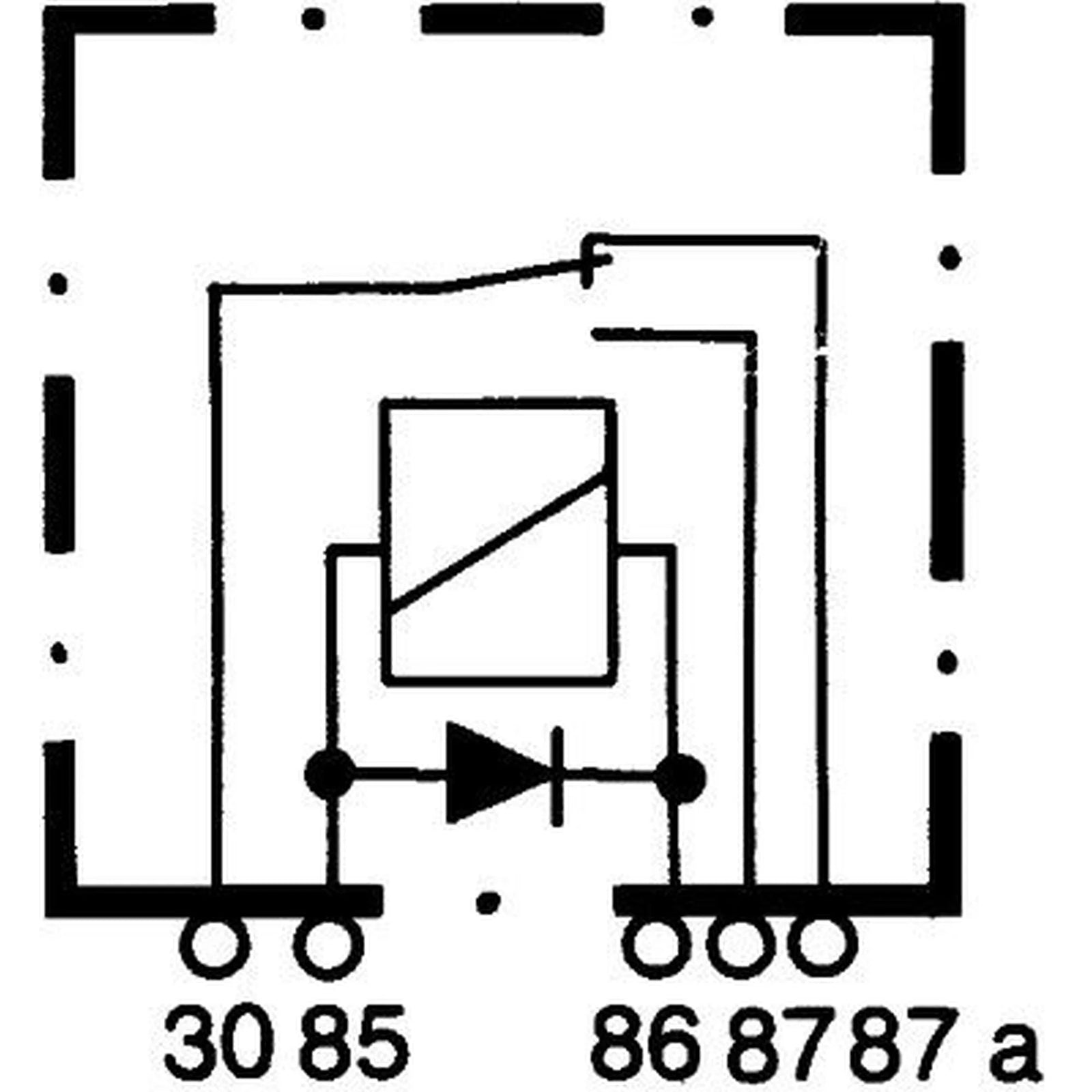 Hella Main Power Relay 4RD 933 332-091