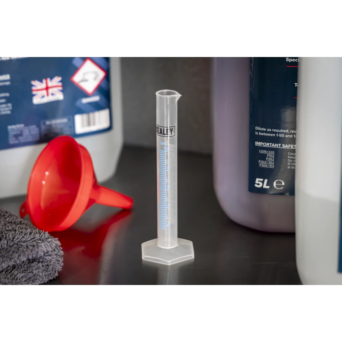 Sealey Graduated Measuring Cylinder Set 5 Piece