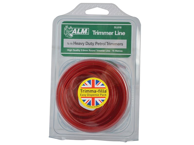 Alm Manufacturing SL018 Heavy-Duty Petrol Trimmer Line 3mm x 15m