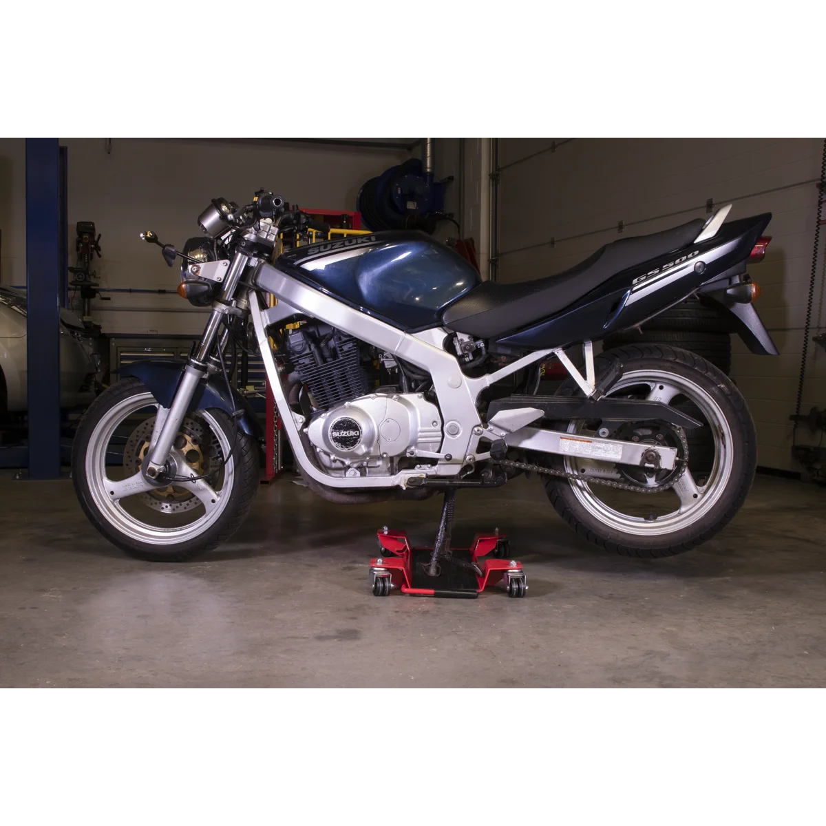 Sealey Motorcycle Centre-Stand Moving Dolly 300kg Capacity