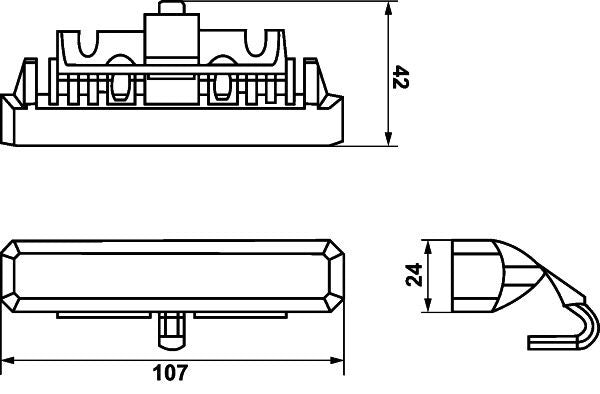 Hella Strobe-Type Beacon High 2XD 014 560-101