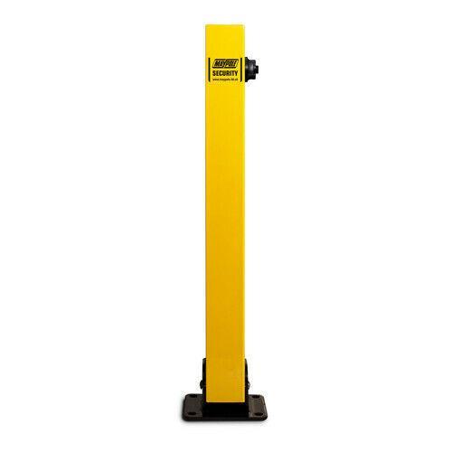 Maypole Square Security Parking Post Fold Down Bollard Lock Driveway Car Park