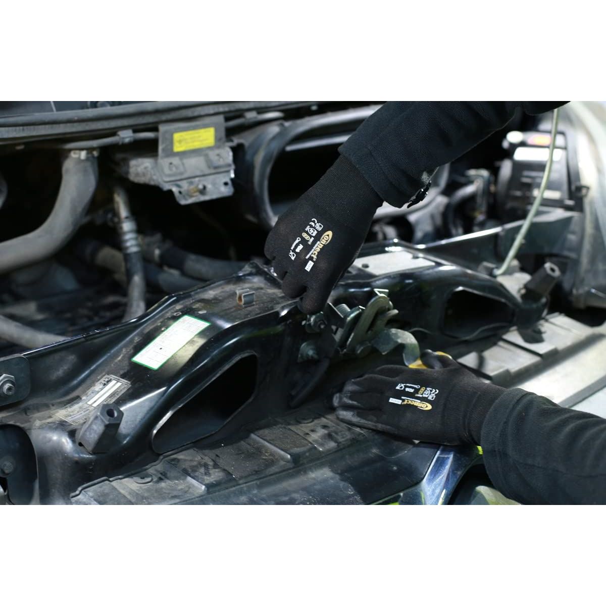 Connect Mechanics Cut Resistant Gloves - XL 3 Pairs 35376