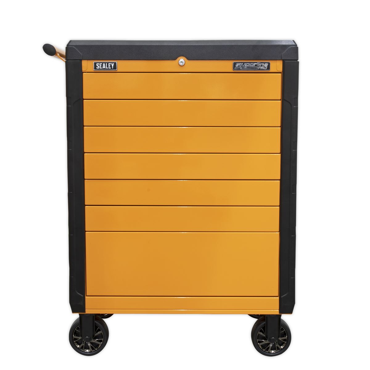Sealey Rollcab 7 Drawer Push-To-Open Orange APPD7O