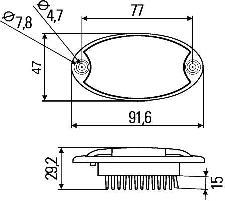 Hella Interior Light 2JA 343 570-117