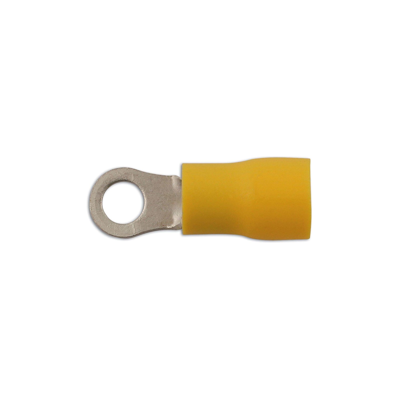Connect Yellow Ring Terminal 13.0mm 100pc 30222