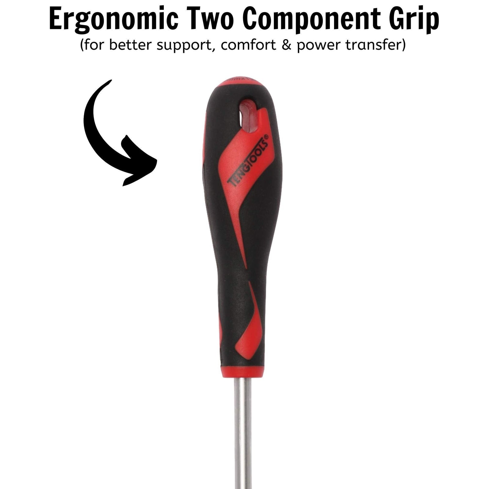 Teng Tools Flat Screwdriver 1.2 x 6.5 x 150mm M