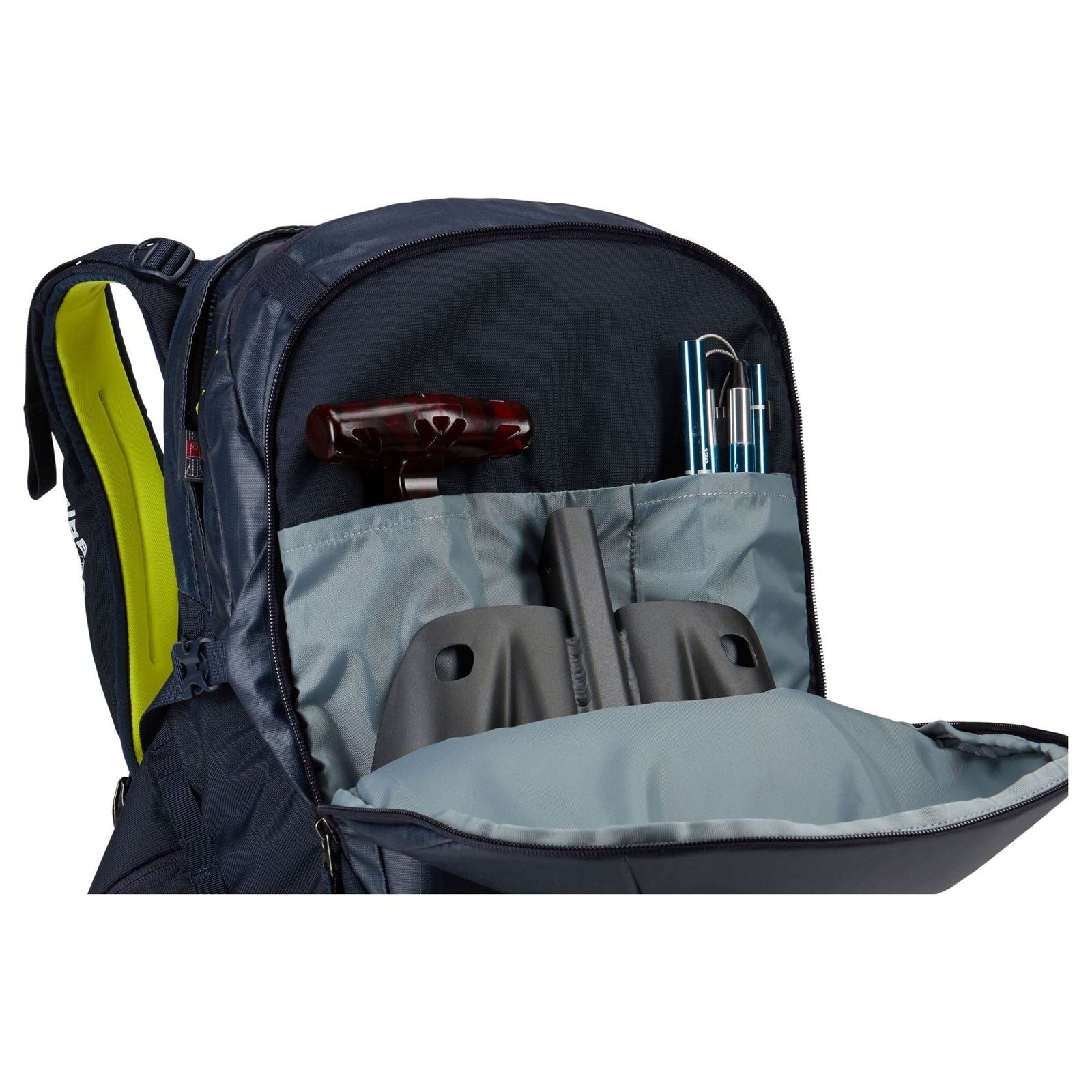 Thule Upslope 35L Removable Airbag 3.0 ready* Ski and Snowboard Rucksack Lime Punch green
