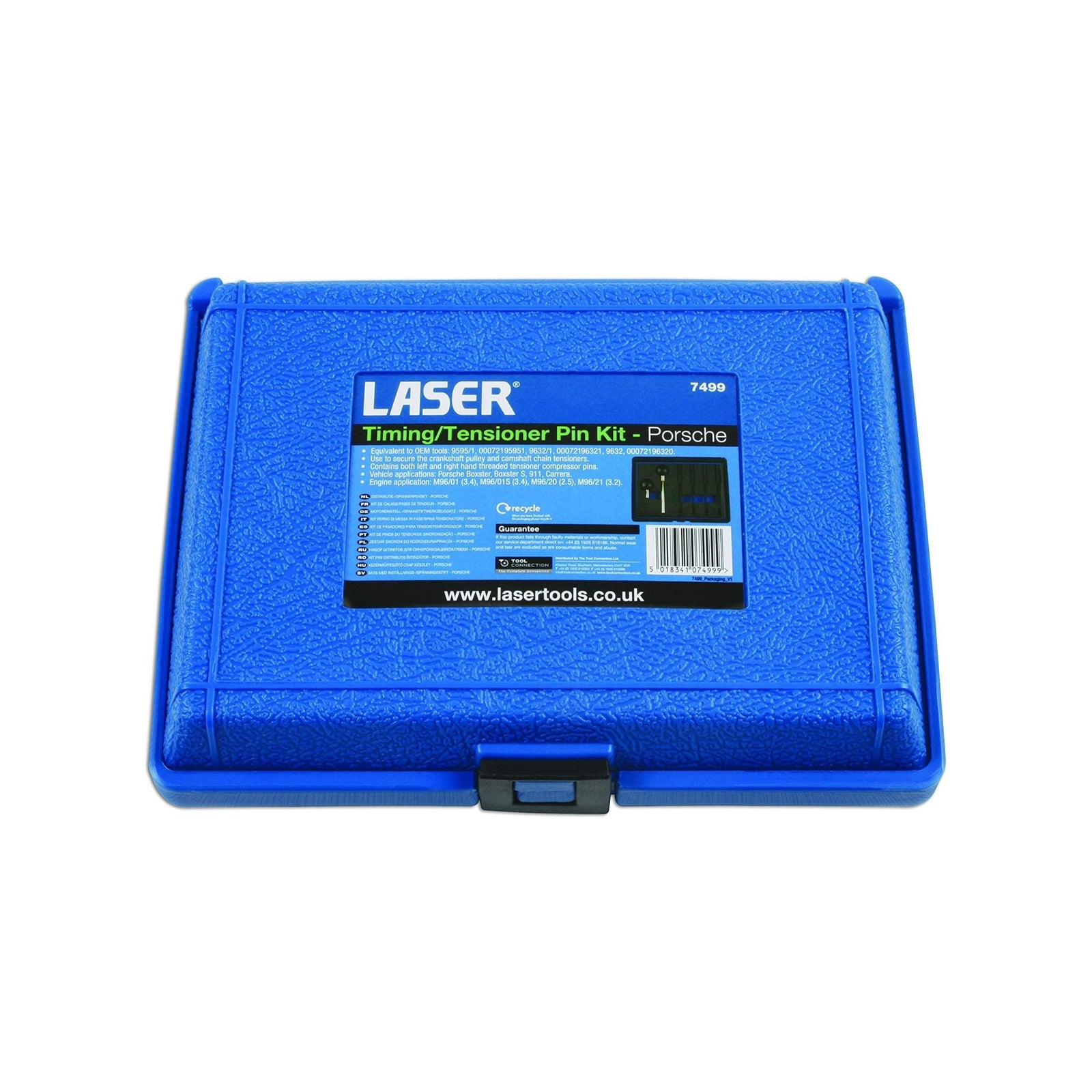Laser Timing/Tensioner Pin Kit - for Porsche 7499