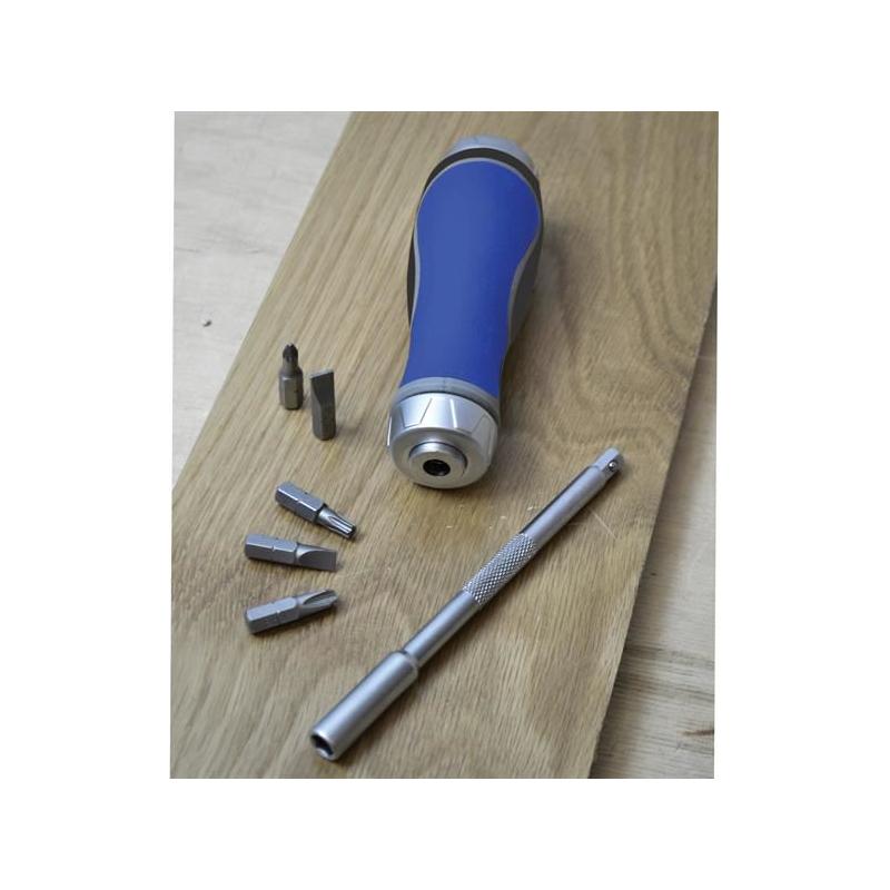 Faithfull Ratchet Screwdriver Set, 13 Piece