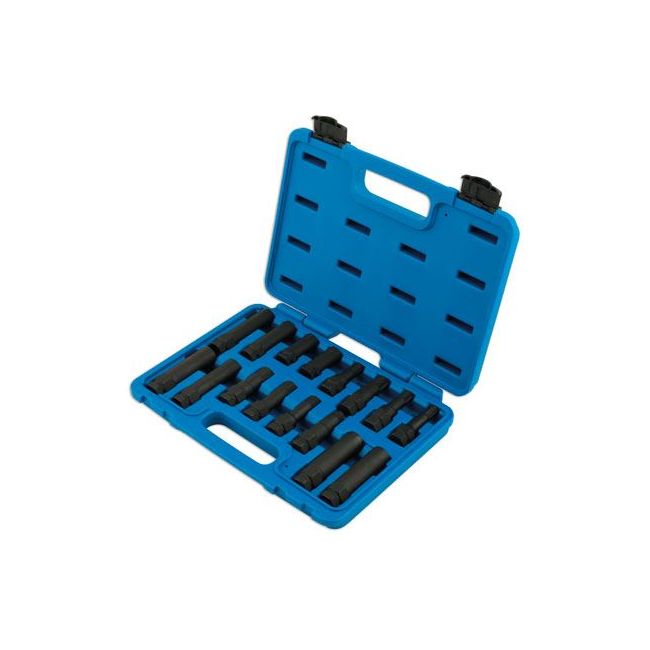 Laser Locking Wheel Nut Master Key Set 16pc 5982