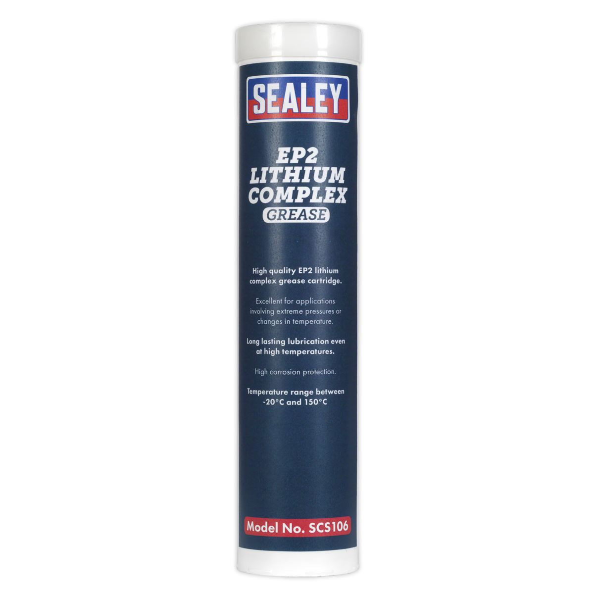 Sealey EP2 Lithium Complex Grease Cartridge 400g SCS106