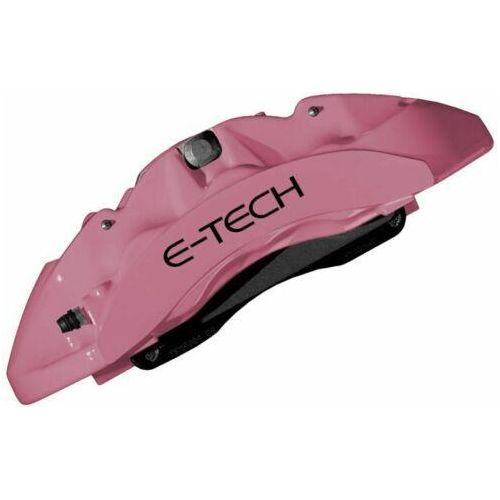 Pink E-Tech Brake Caliper Paint Also for Engine Bay Drums Car Van