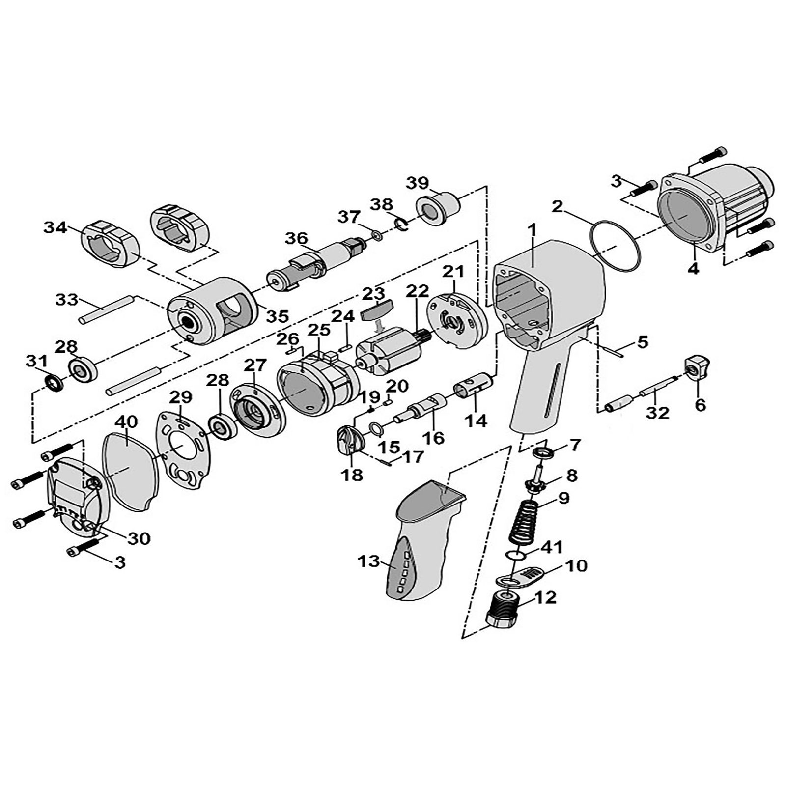 Sealey Reverse knob GSA01.18
