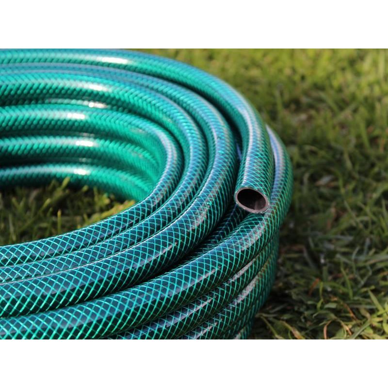 Faithfull PVC Garden Hose 20m with Fittings & Spray Gun