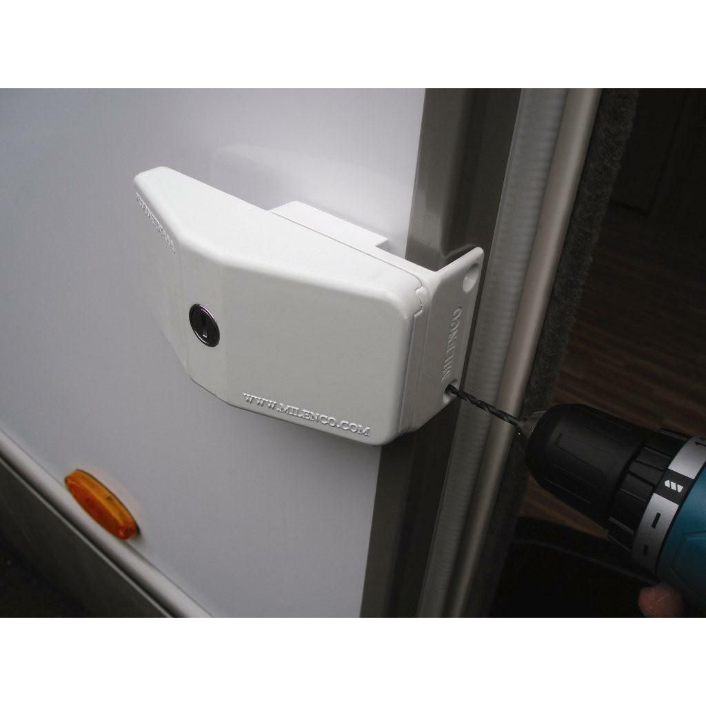 Milenco Caravan Motorhome Security Door Frame Sliding Lock 2646
