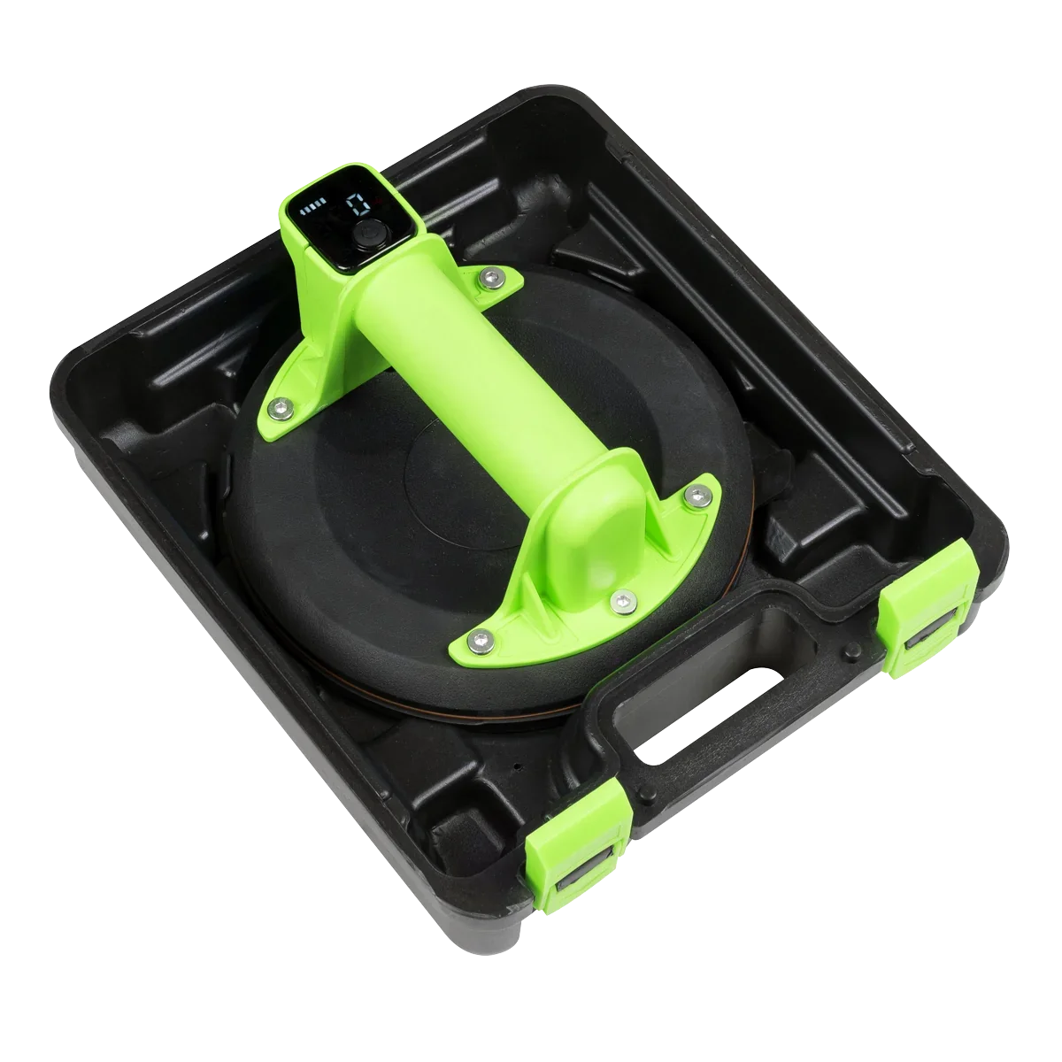 Sealey Electric Suction Cup AK9896 130kg Capacity with Digital Display
