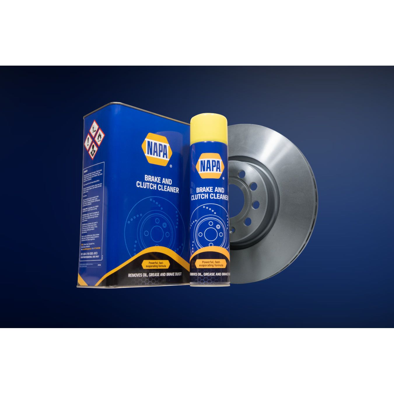 Genuine NAPA Brake And Clutch Cleaner 5L Fits