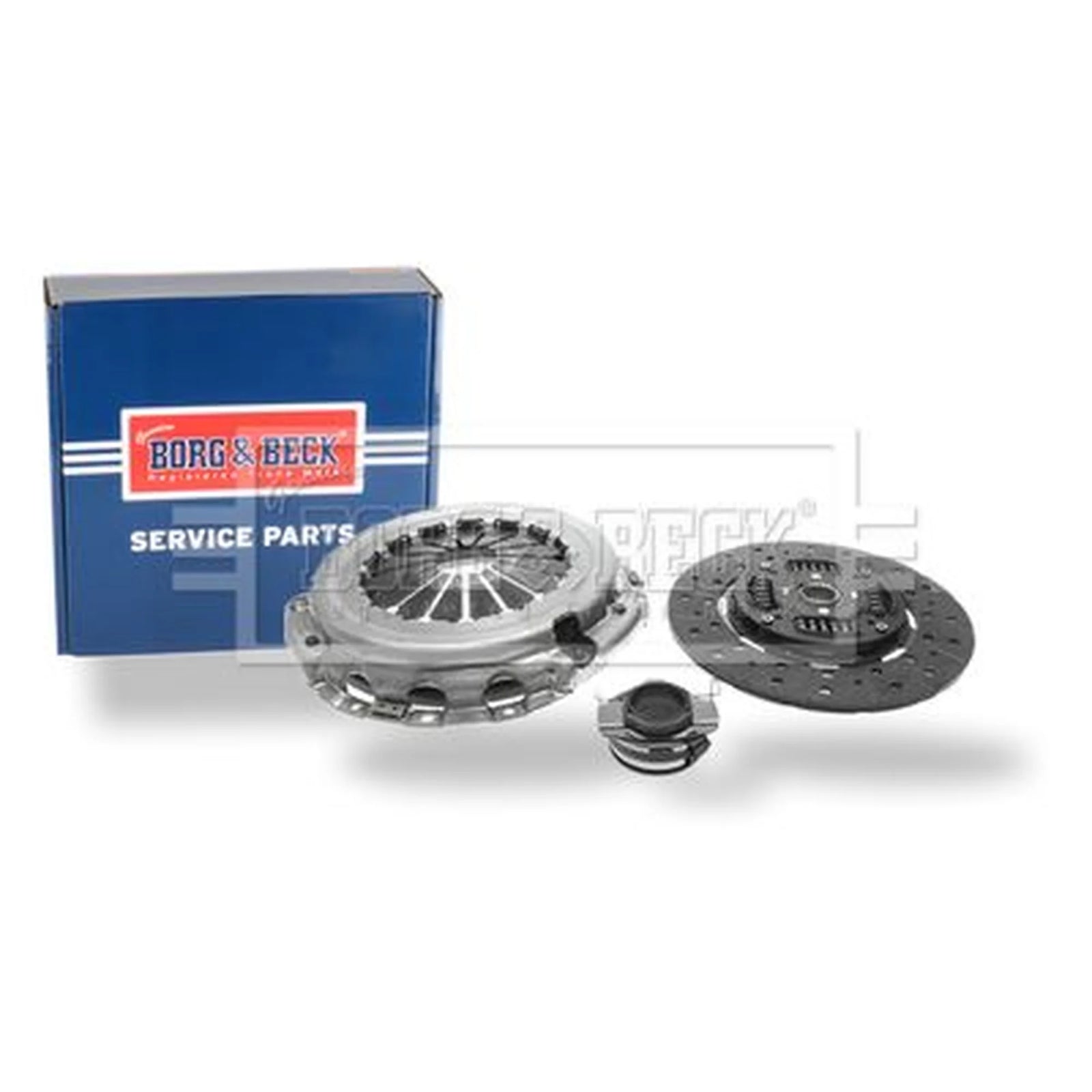 Borg & Beck Clutch Kit Set 3pc 260mm HK2555