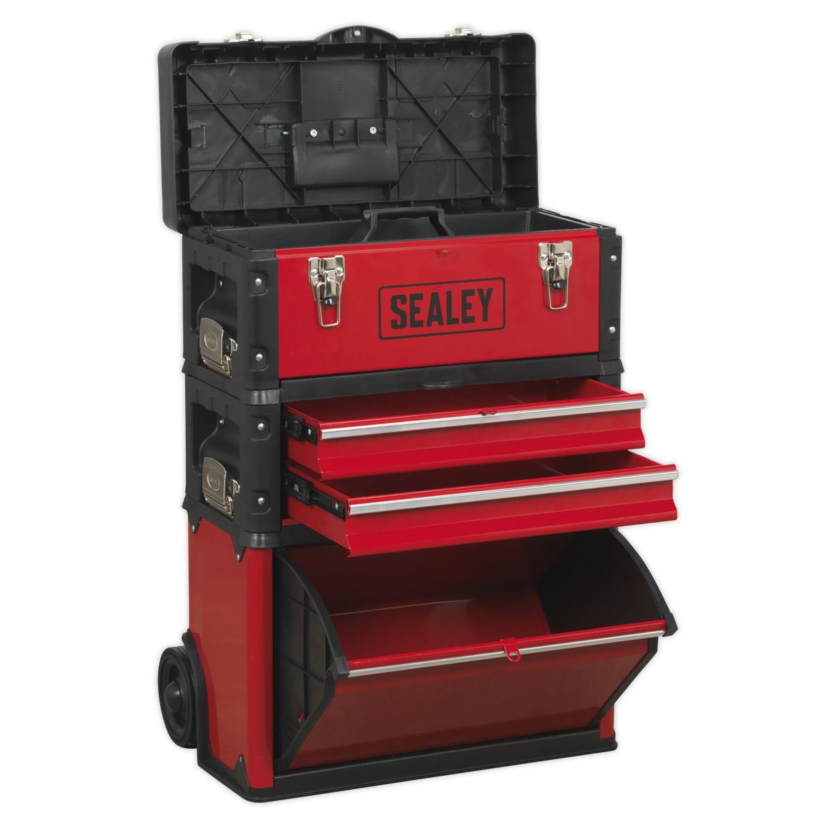 Sealey Mobile Steel/Composite Toolbox 3 Compartment AP548