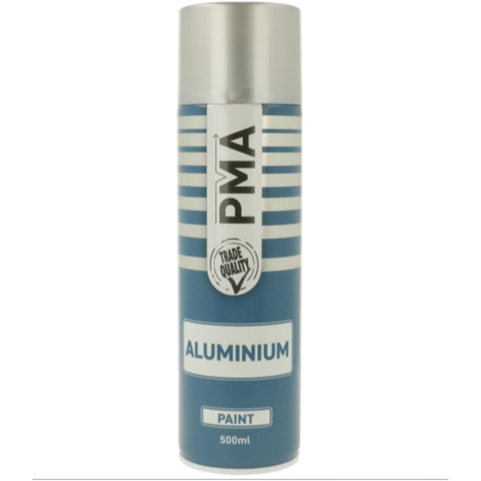 2x PMA Professional Aluminium 500ml Spray Paint High Coverage