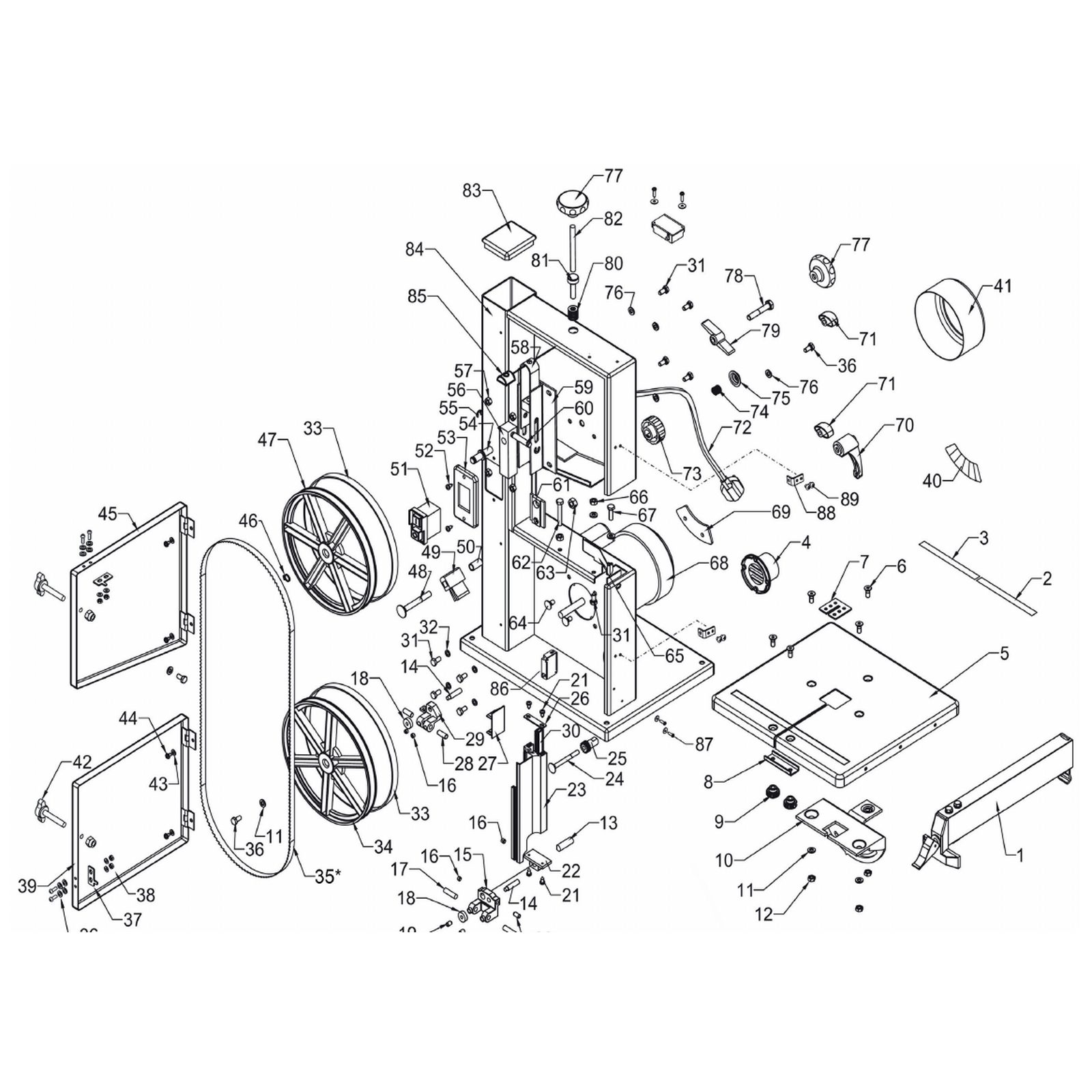 Sealey Thread bolt SM1303.V2-82