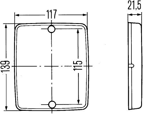 Hella Reflector 8RA 003 660-007