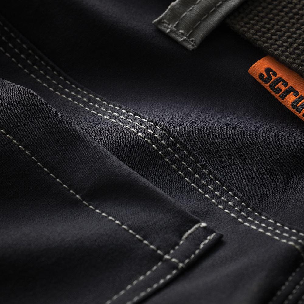 Scruffs Trade Flex Shorts Graphite 30" W