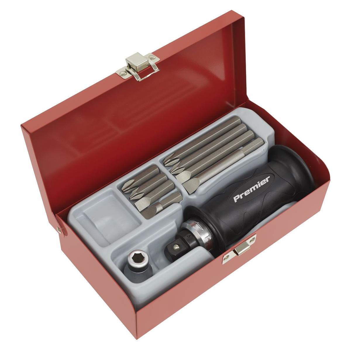 Sealey Premier Impact Driver Set with Protection Grip 10pc AK2082