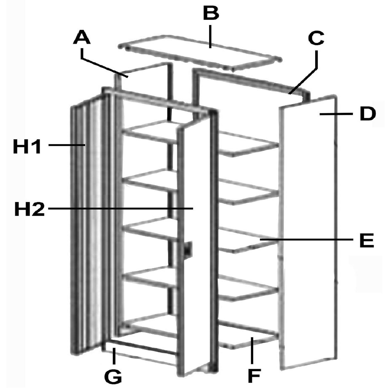 Sealey Front Frame GSC110385.V3-G