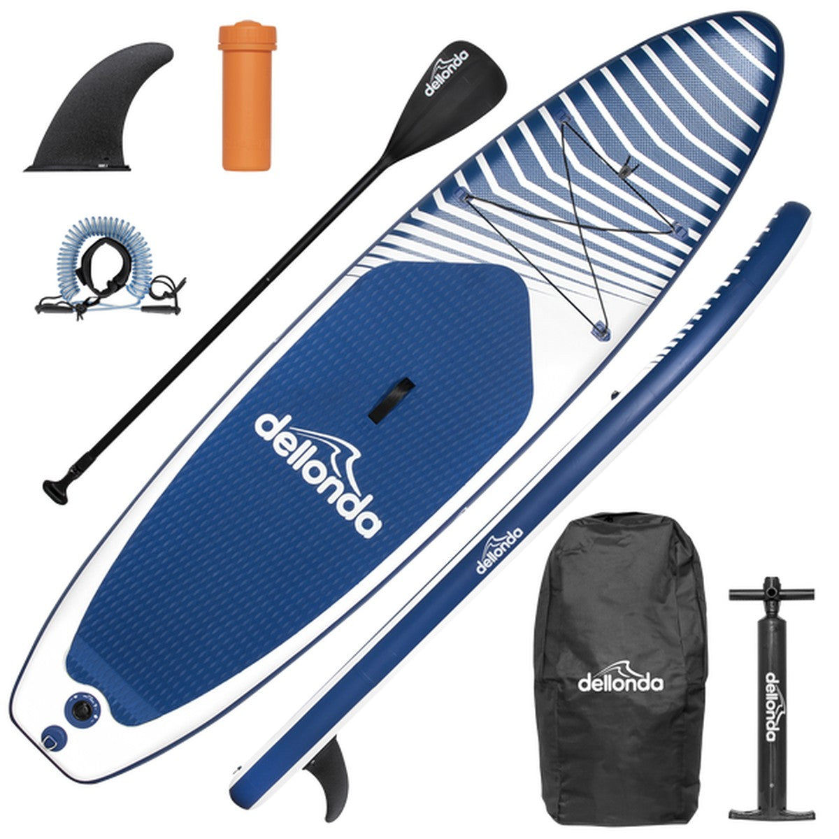 Dellonda Inflatable Stand-Up Paddle Board 10'2"