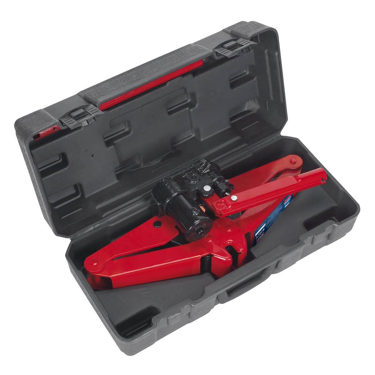 Sealey 700kg Hydraulic Scissor Jack in Case Emergency Car Lift Wind Up Garage