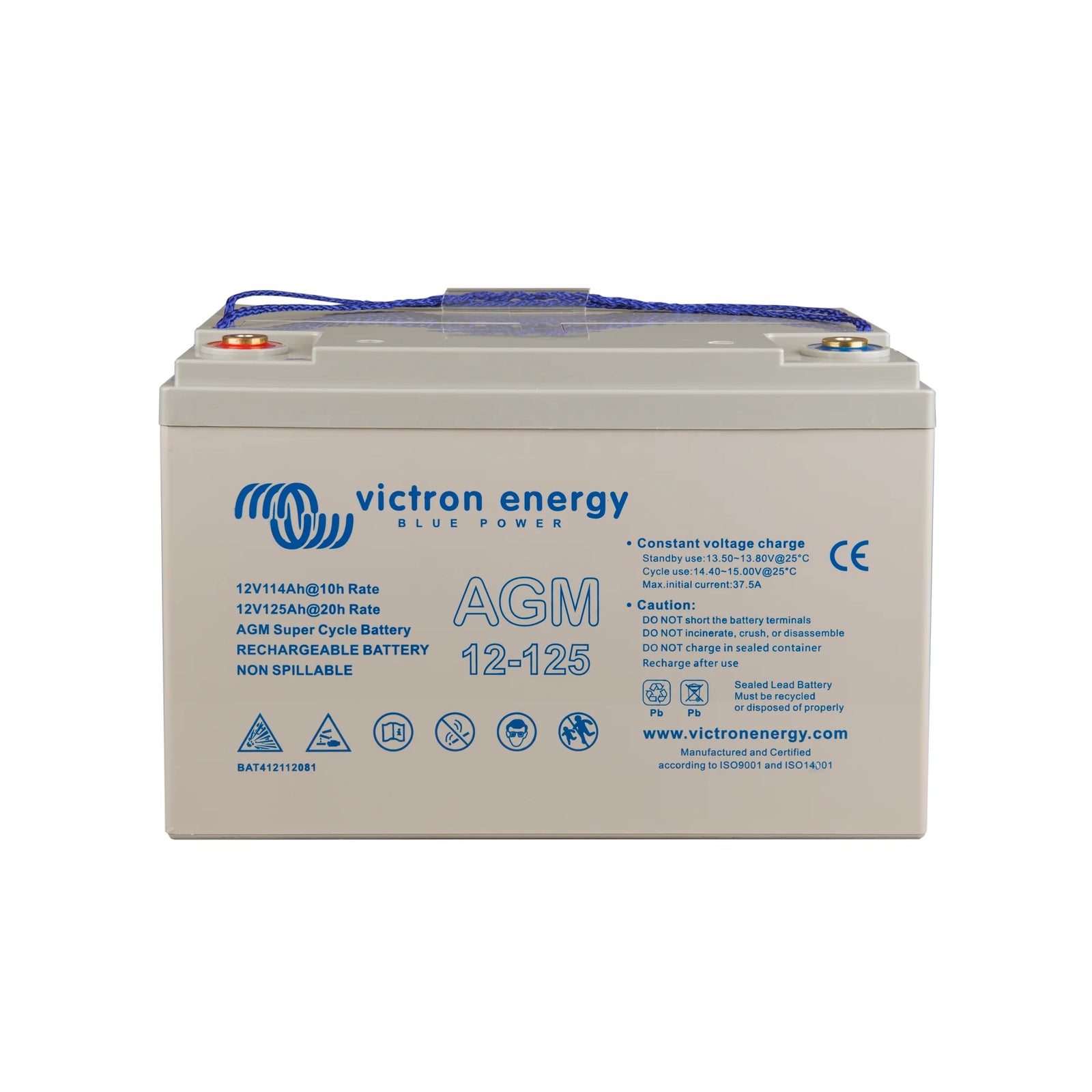 Victron 12V AGM Super Cycle Battery 15Ah