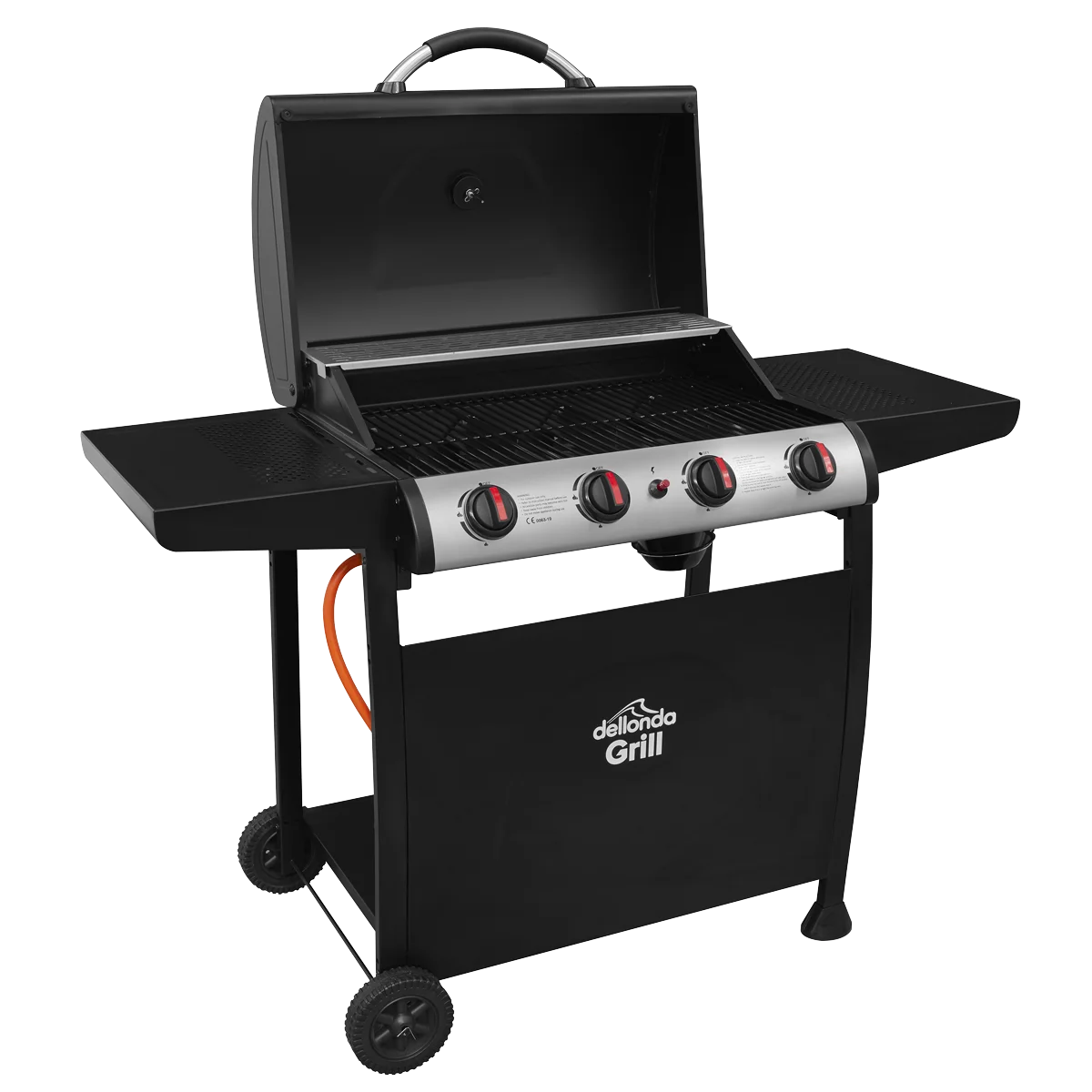 Dellonda 4 Burner Gas BBQ