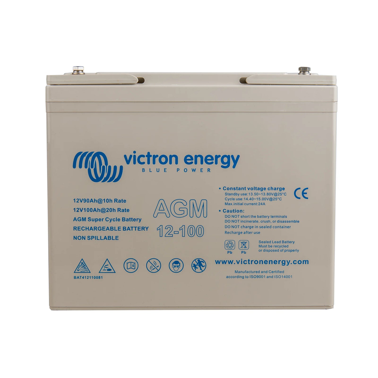 Victron 12V AGM Super Cycle Battery 15Ah
