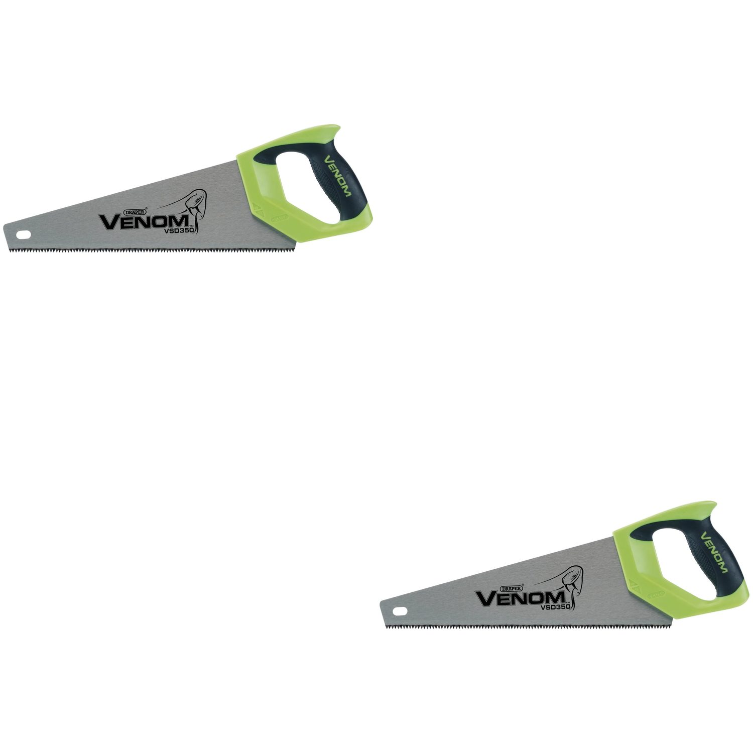 Draper Venom® First Fix Double Ground Tool Box Saw, 350mm, 7tpi/8ppi - VSD350