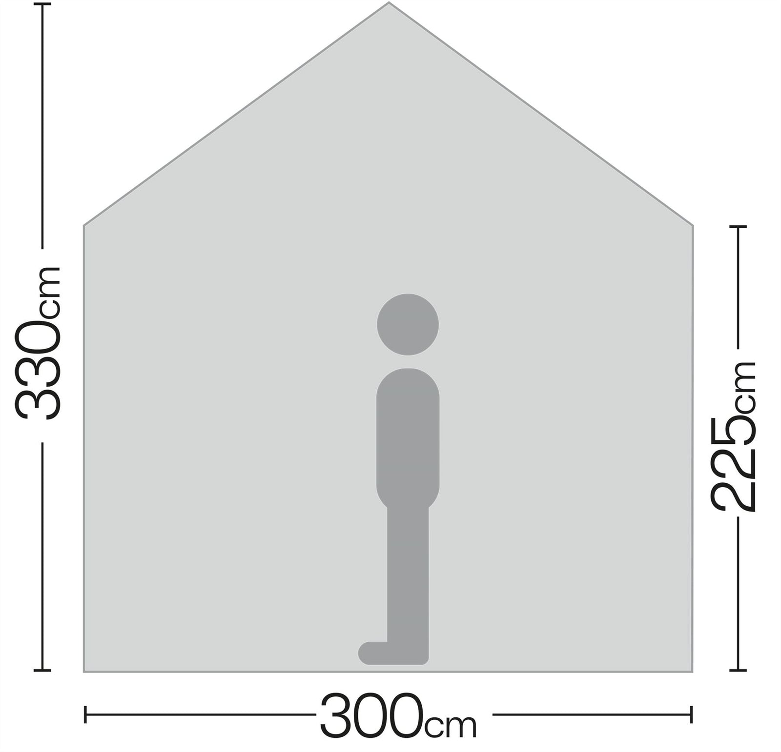 Quest 3x3m Giza Folding Gazebo