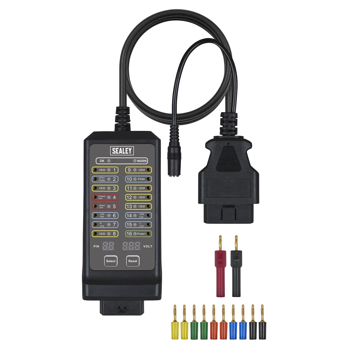 Sealey OBD Breakout Box 16-Pin 12V/24V VS8813