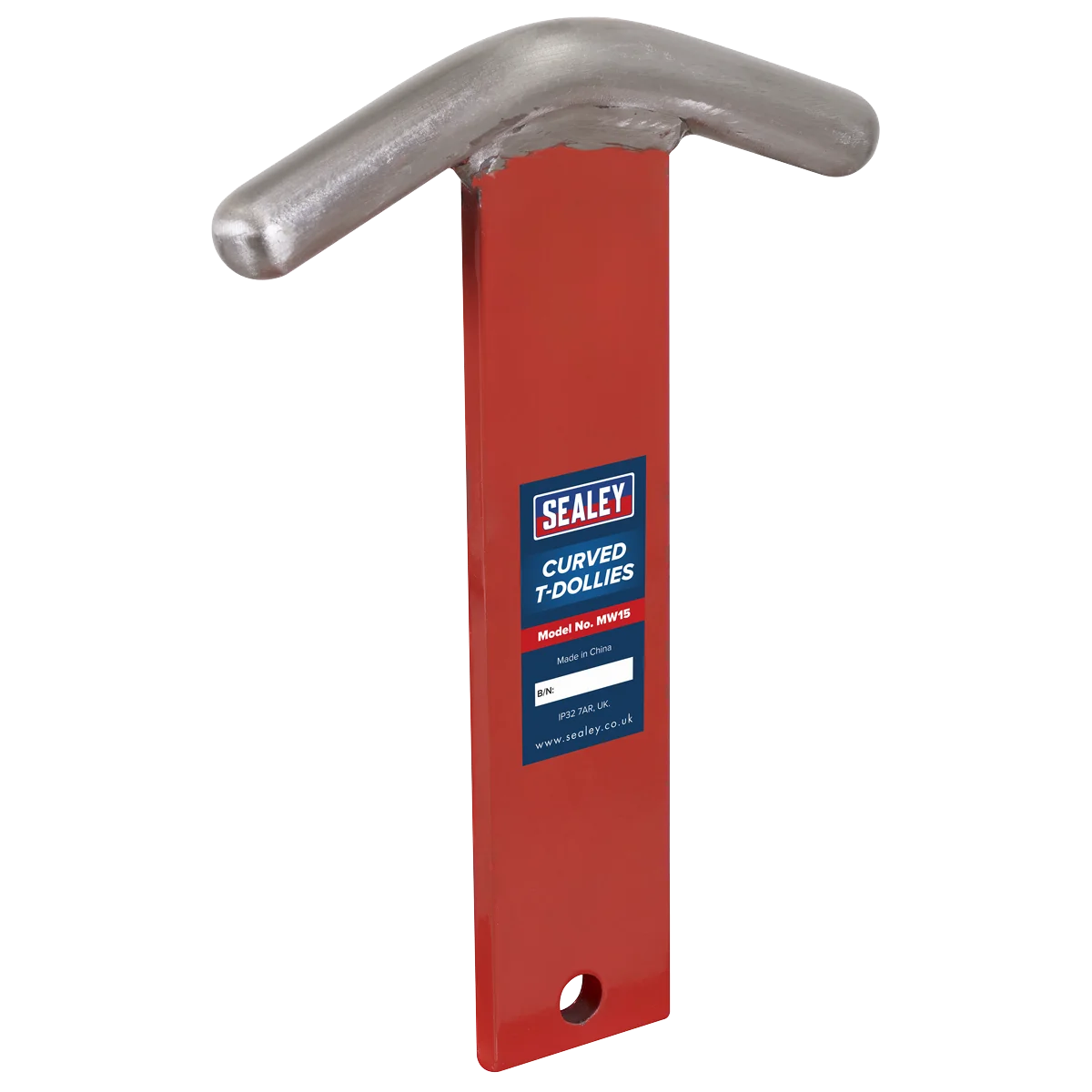 Sealey Curved T-Dollies MW15 3.31kg for Sheet Metal Forming