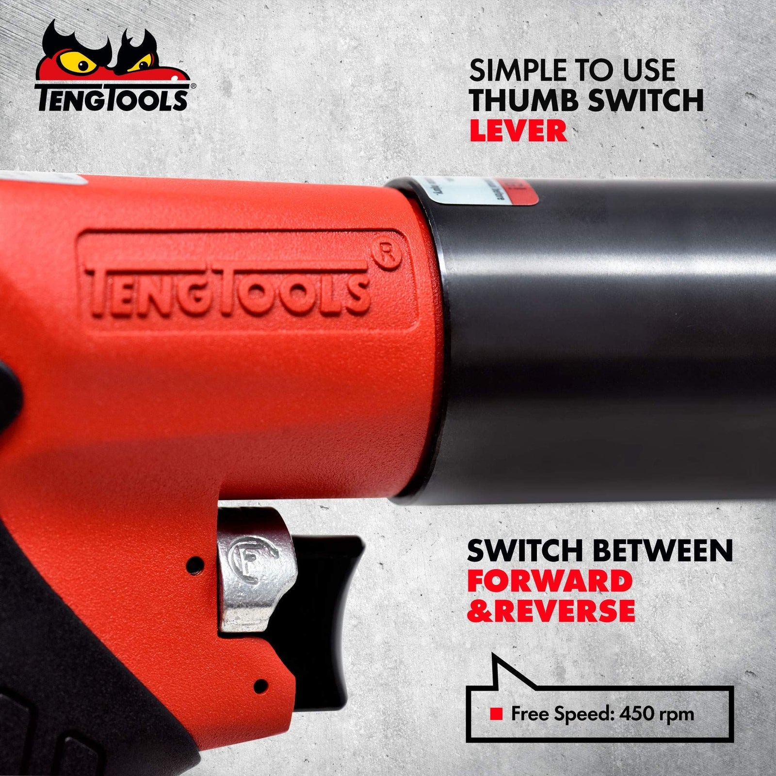 Teng Tools Air Drill 13mm Chuck
