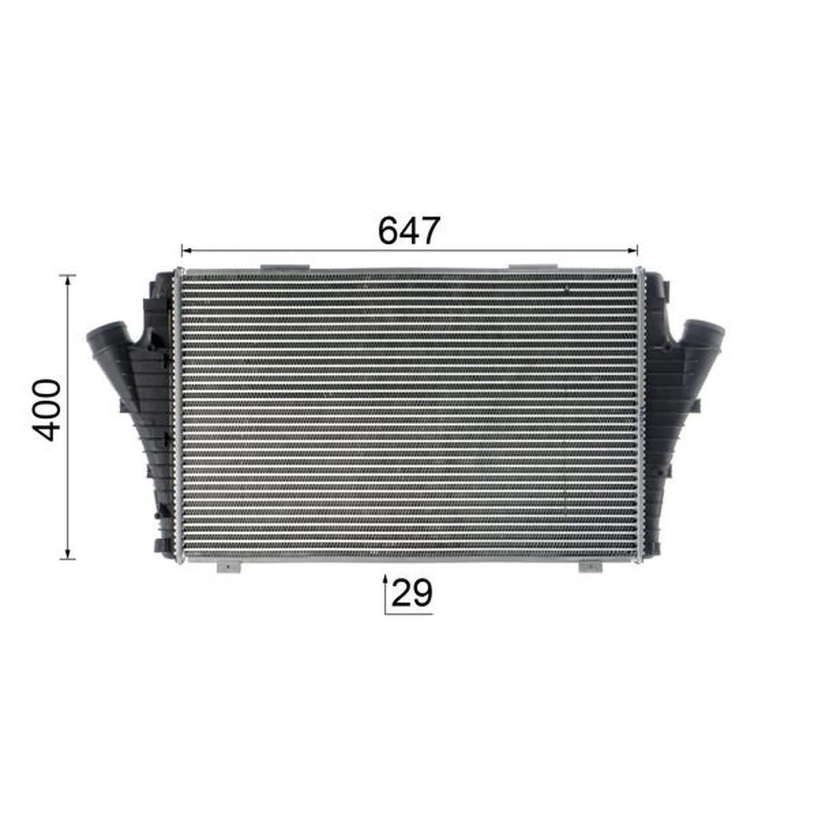 Mahle Intercooler (Charge Air Cooler) CI 548 000P