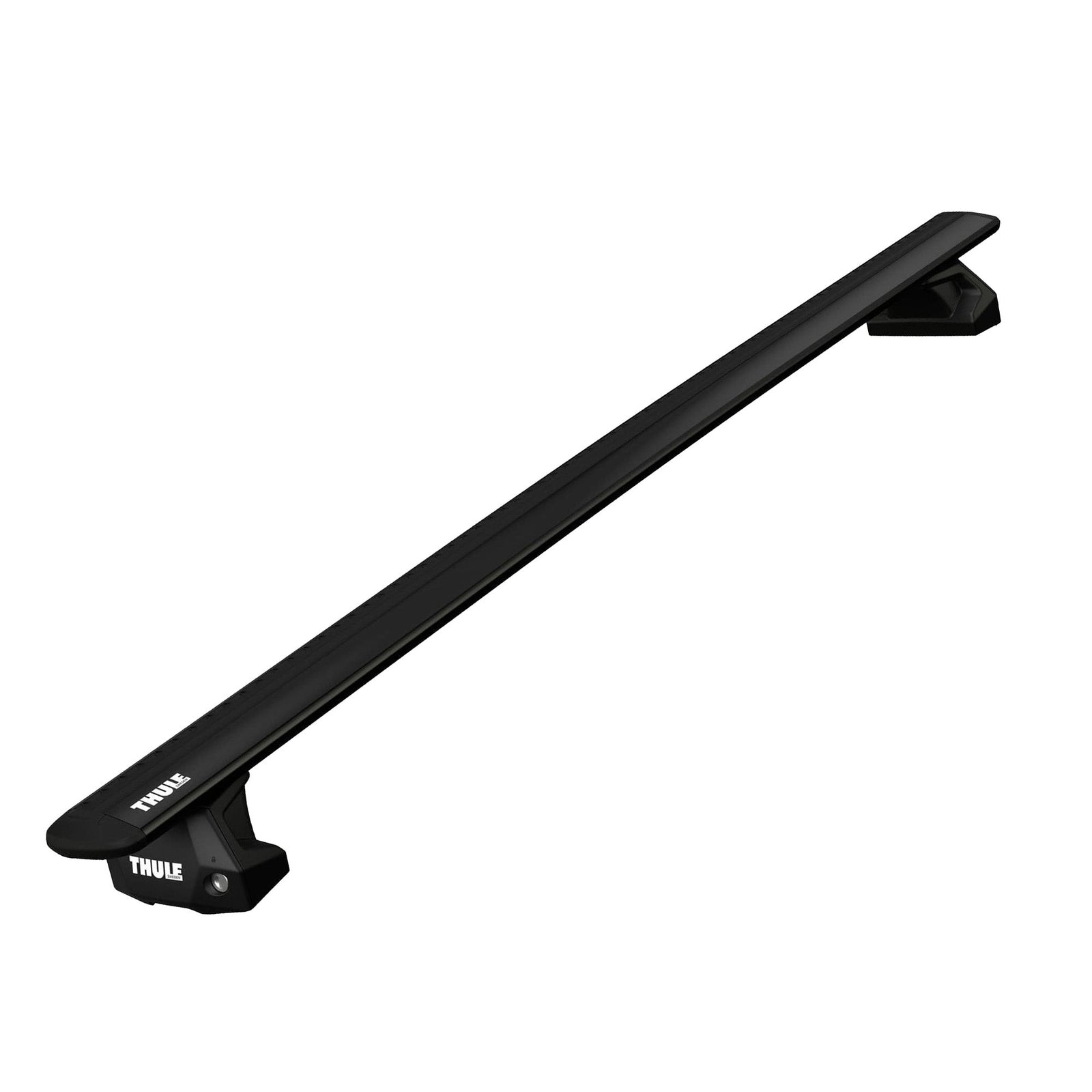 Thule WingBar Evo Roof Bars Black fits Renault Trafic Van 2007-2014 5-dr with Fixed Points, with High Roof
