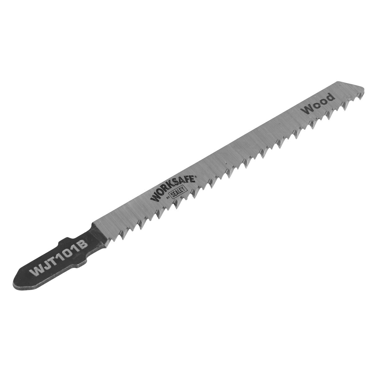 Sealey Jigsaw Blade Wood & Plastics 75mm 10tpi Pack of 5 WJT101B