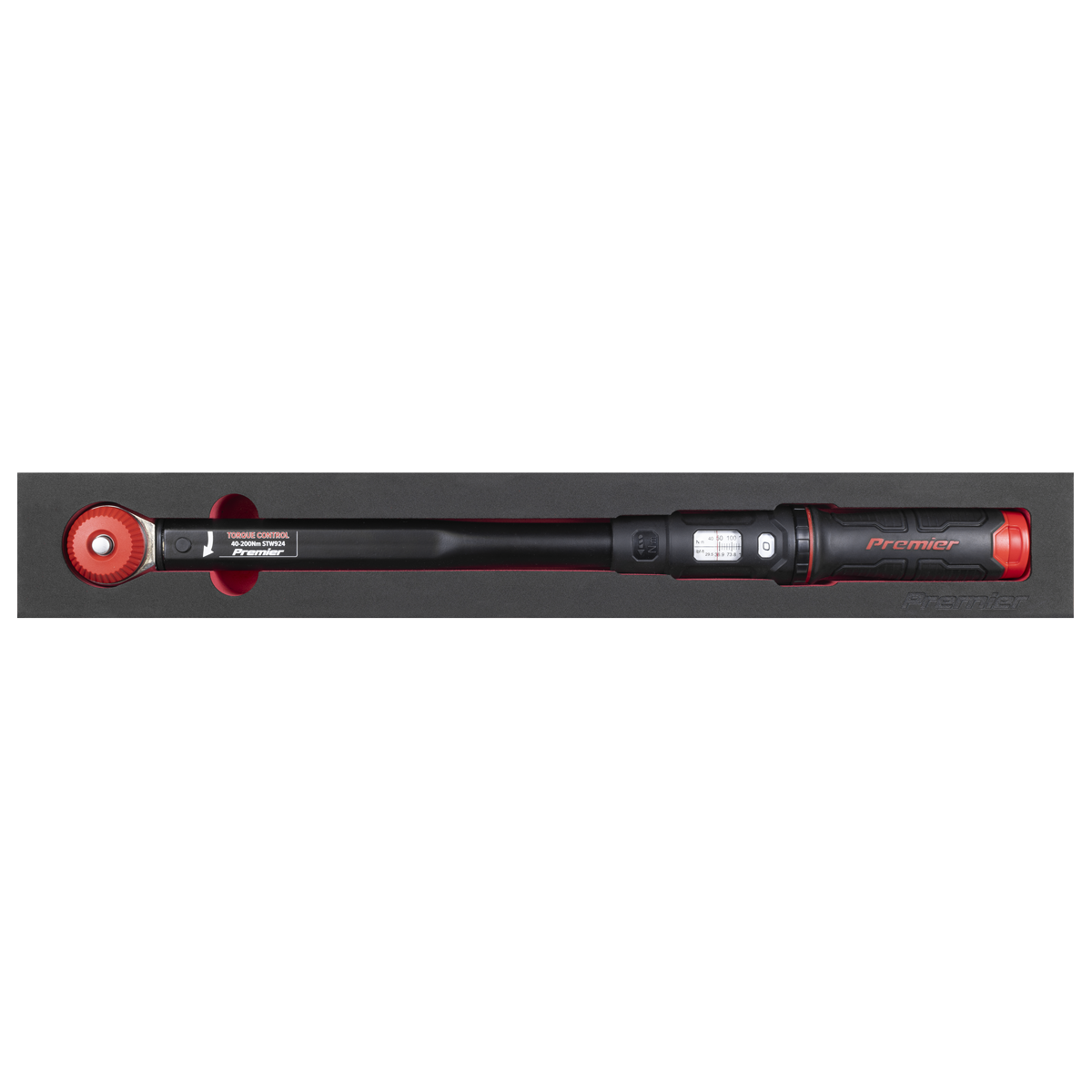 Sealey Micrometer Torque Wrench 40-200Nm STW924