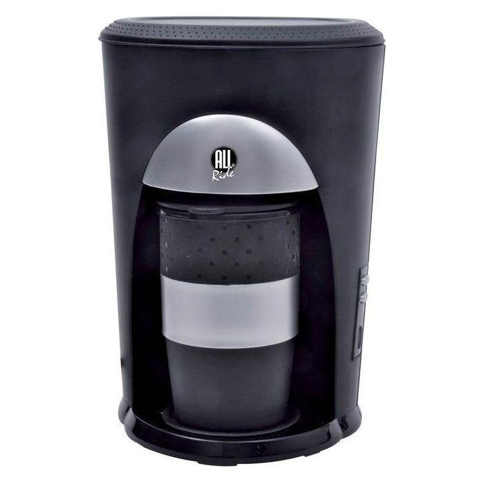12V Automatic Pod Coffee Maker – 170W Car Travel Coffee Machine with Mug